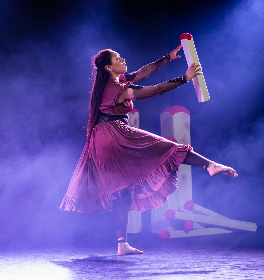 Danse - petite fille - spectacle jeune public - allumettes