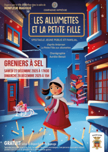 Danse - spectacle jeune public - conte - Noel - duo - Les allumettes et la petite fille -