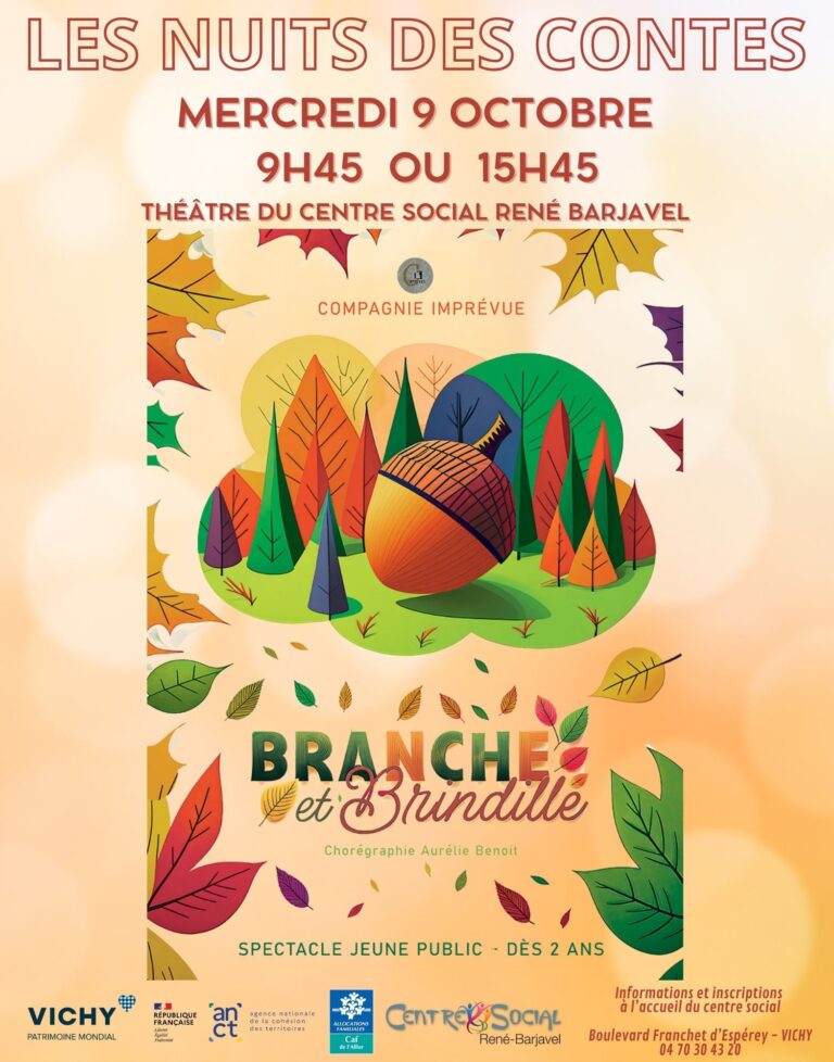 Spectacle jeune public Branche et Brindille