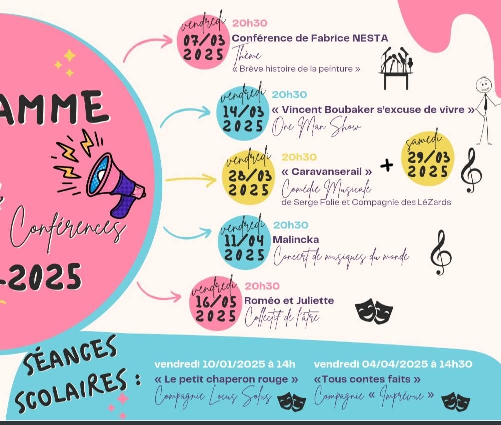 Saint Chef - saison culturelle - danse - spectacle - contes -