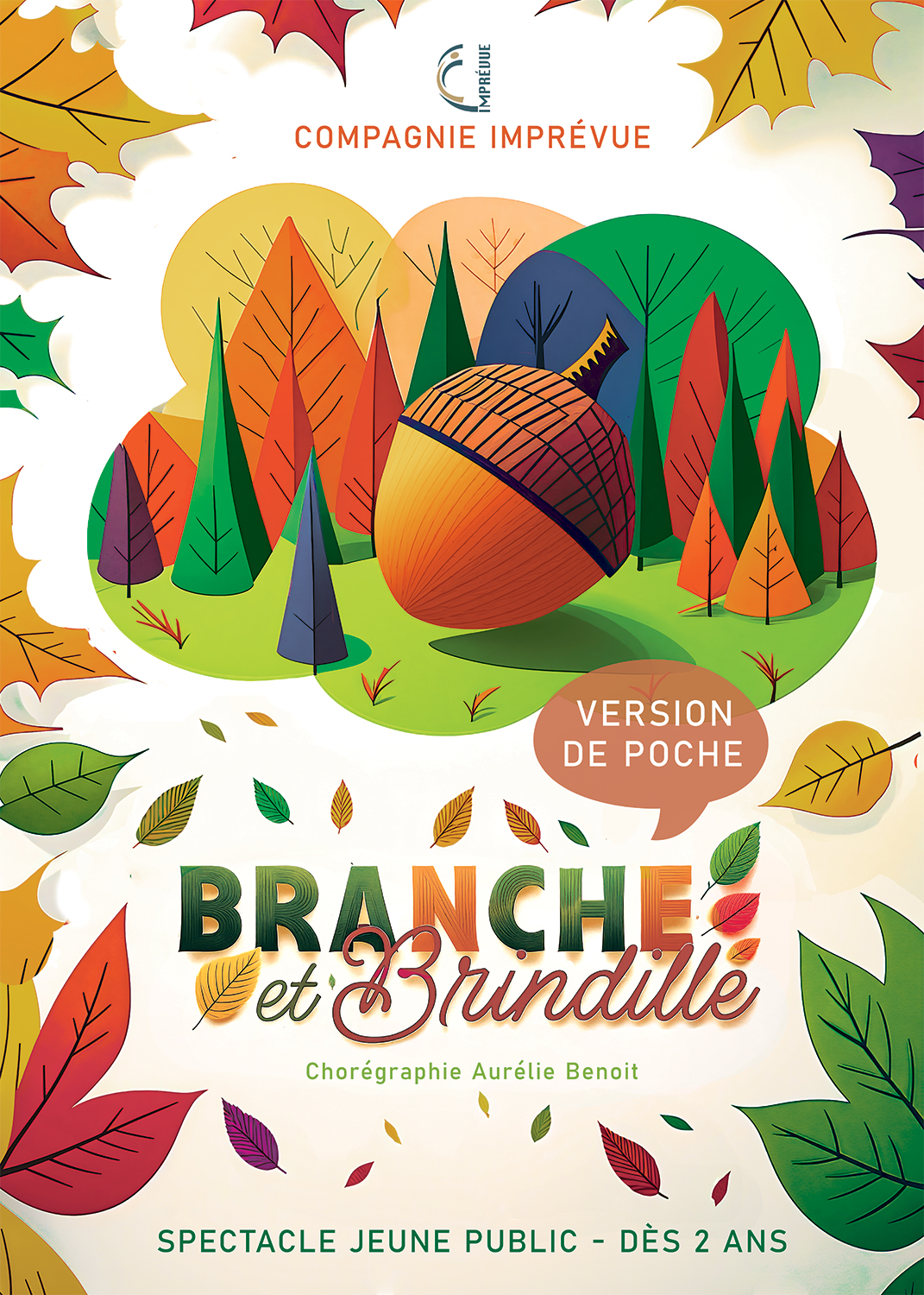 Branche et Brindille...Version de poche - danse - solo danse jeune public - petite enfance - animaux 