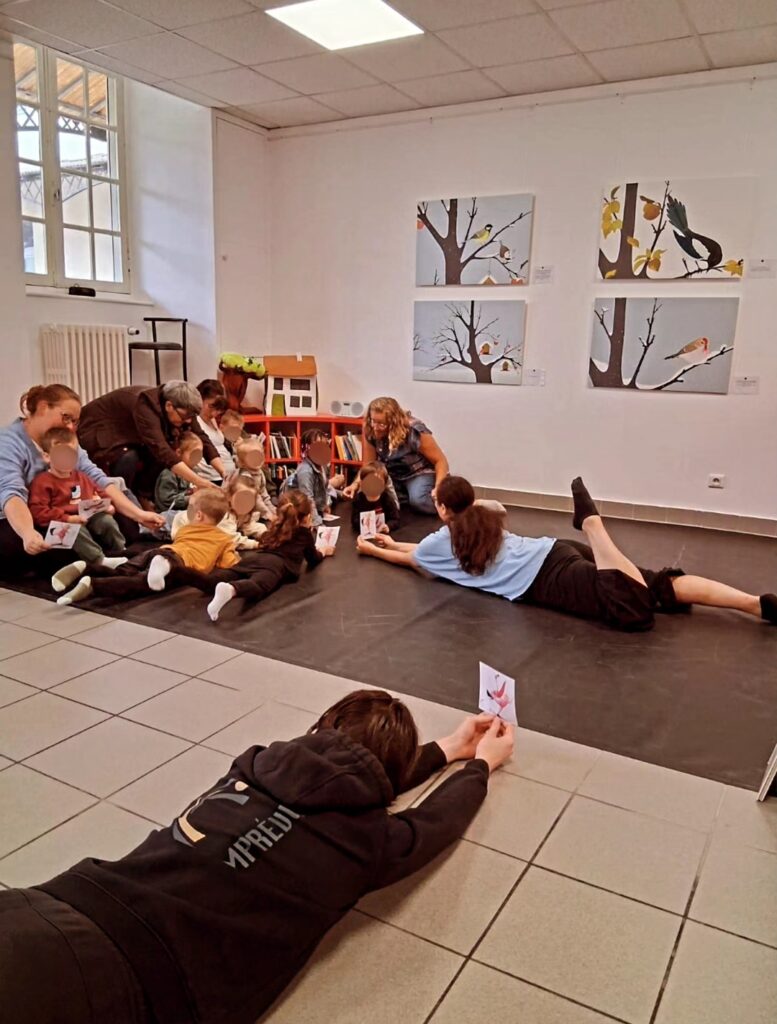 Médiathèque - atelier - danse un album jeunesse - tout-petits -